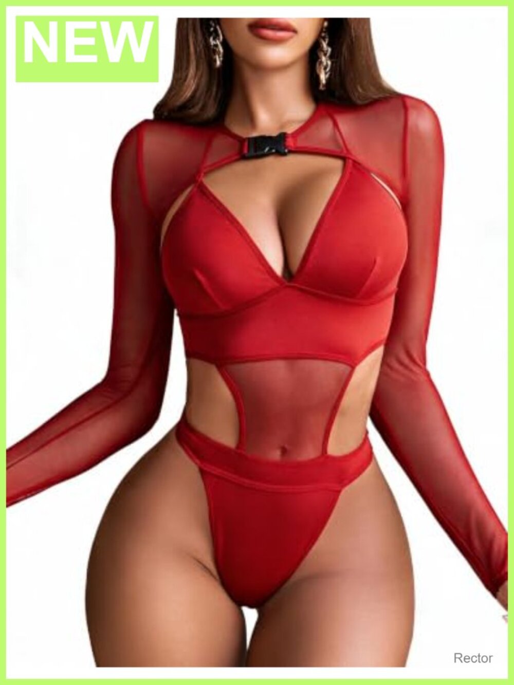 Avidlove Rave Bodysuit Set Mesh Crop Top Backless Festival Lingerie